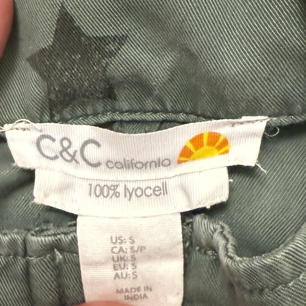 C&C California Green Star Utility Jacket - Picture 4 of 4